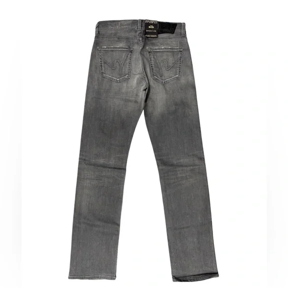 CITIZENS oF HUMANITY Men's SID Classic Straight Leg Jeans Gray Wash NWT - Picture 3 of 8